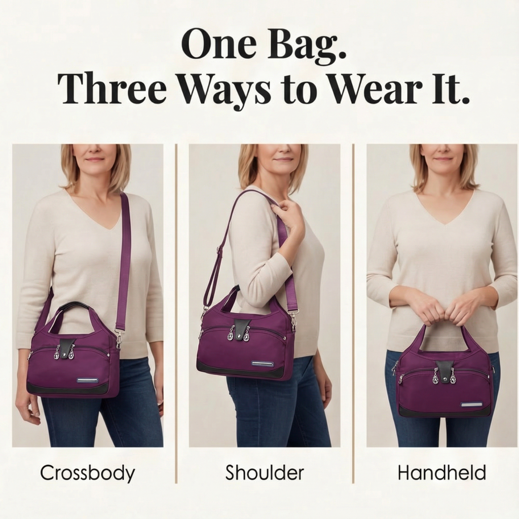 Carreau - Borsa a tracolla multi tasche