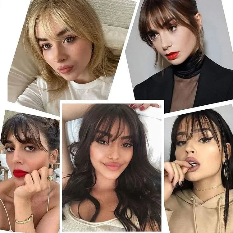 Frangia clip-in per un look trasformato all'istante