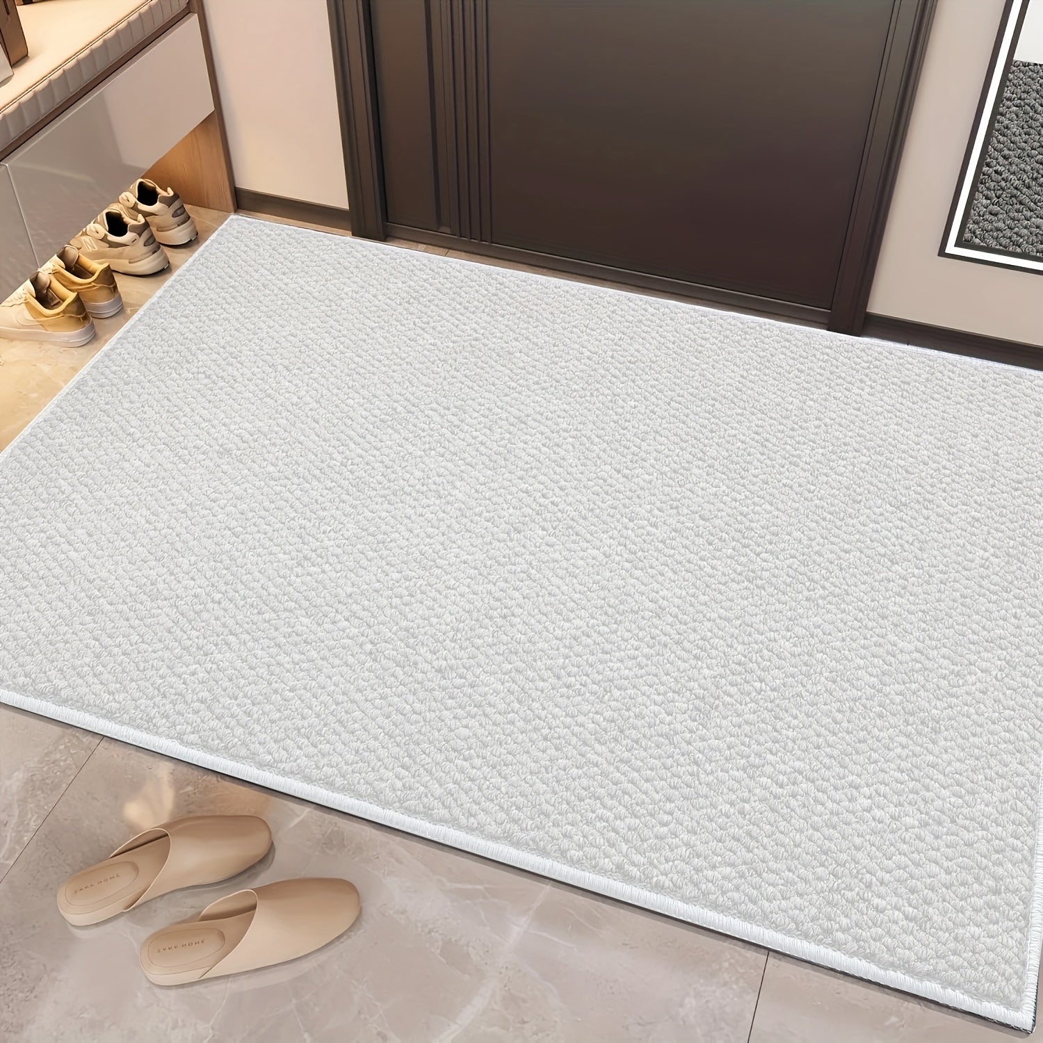 LUMEDWELL - Tappeto d'ingresso decorativo a forma di ananas con superficie testurizzata e design antiscivolo