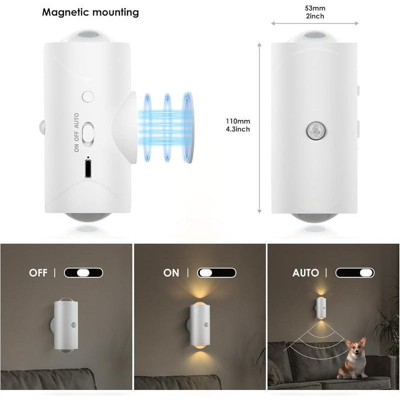 Luce Notturna a Sensore di Movimento RGB