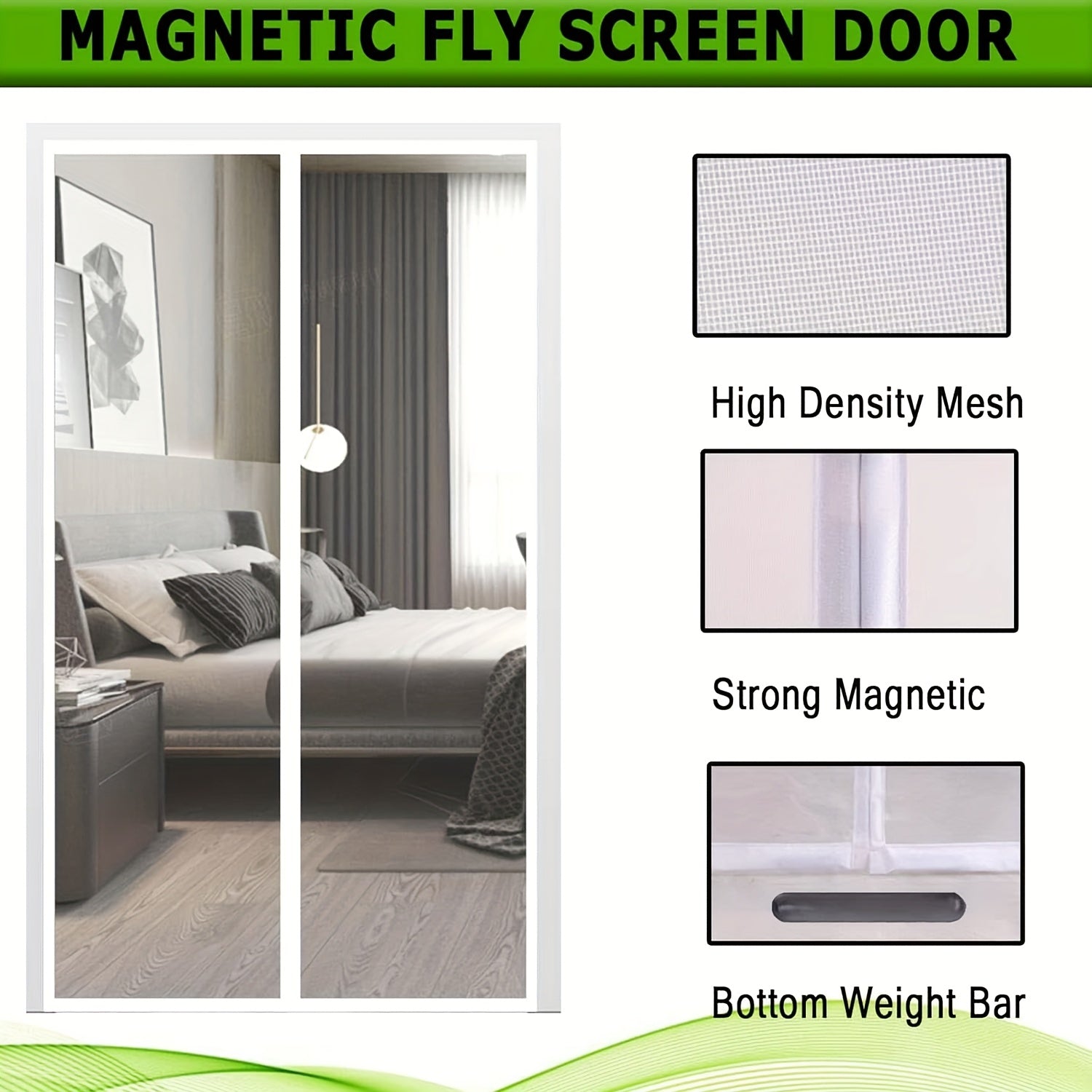 MOSQUILOCK – Tenda a Rete Magnetica per Porte