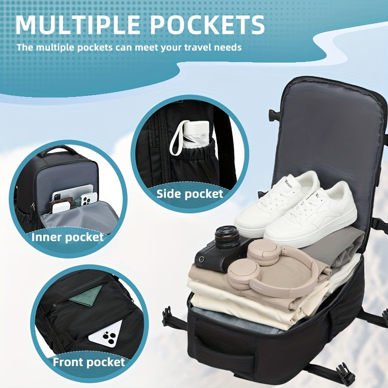 PACKSMART - Set di Zaini da Viaggio con Aspirazione per Uomini, Donne e Studenti