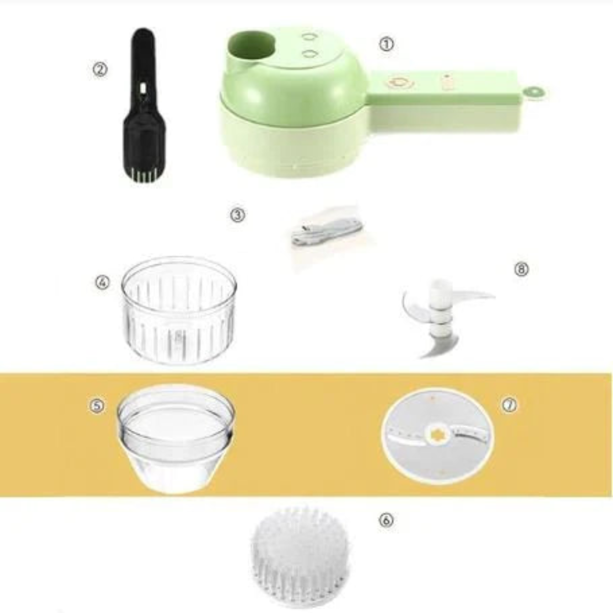 Tritatutto multifunzionale 4-in-1