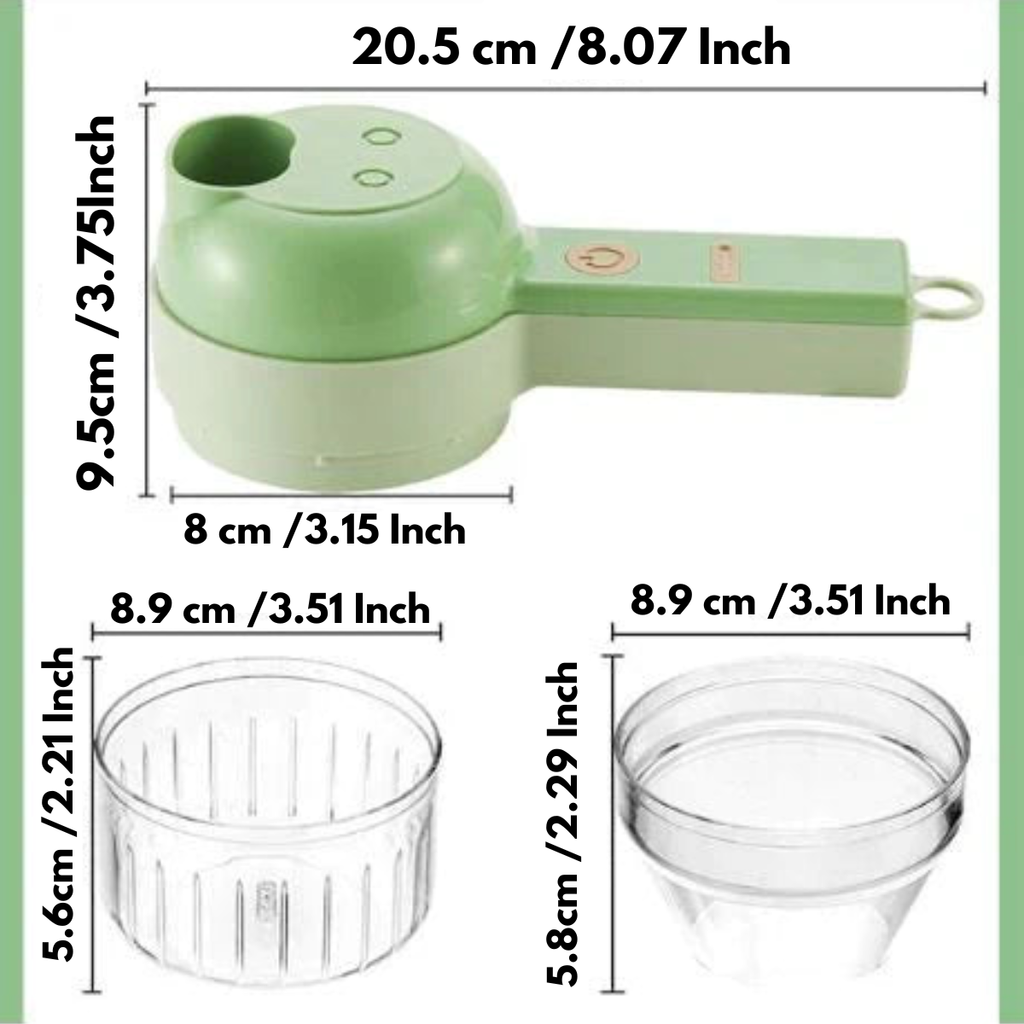 Tritatutto multifunzionale 4-in-1