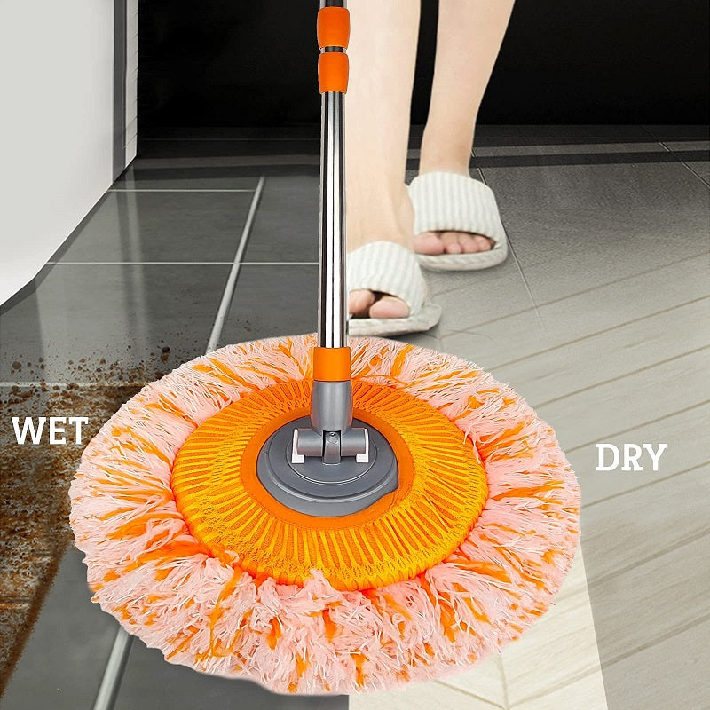LuxeClean 360° Mop per Pulizia Rotante | Mop Regolabile per una Pulizia Senza Sforzo in Ogni Angolo
