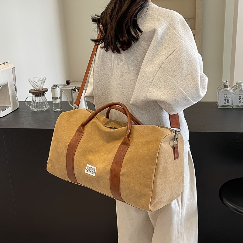 LUXIBAG - Borsa da Viaggio Vintage Lavata a Grande Capacità Organizer Multiuso
