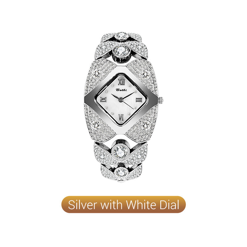 Lucelina - Orologio in pietra elegante in stile vintage per donne