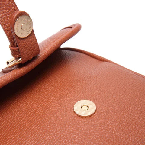 Veletto – Borsa a tracolla in PU con doppia tasca