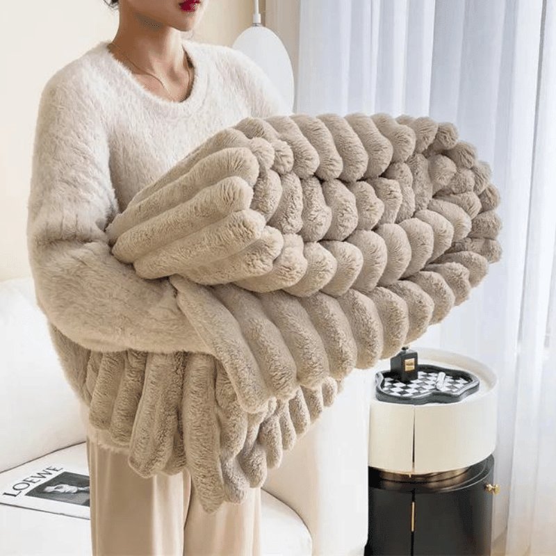 WavePlush - Morbida e calda coperta per coccole a casa