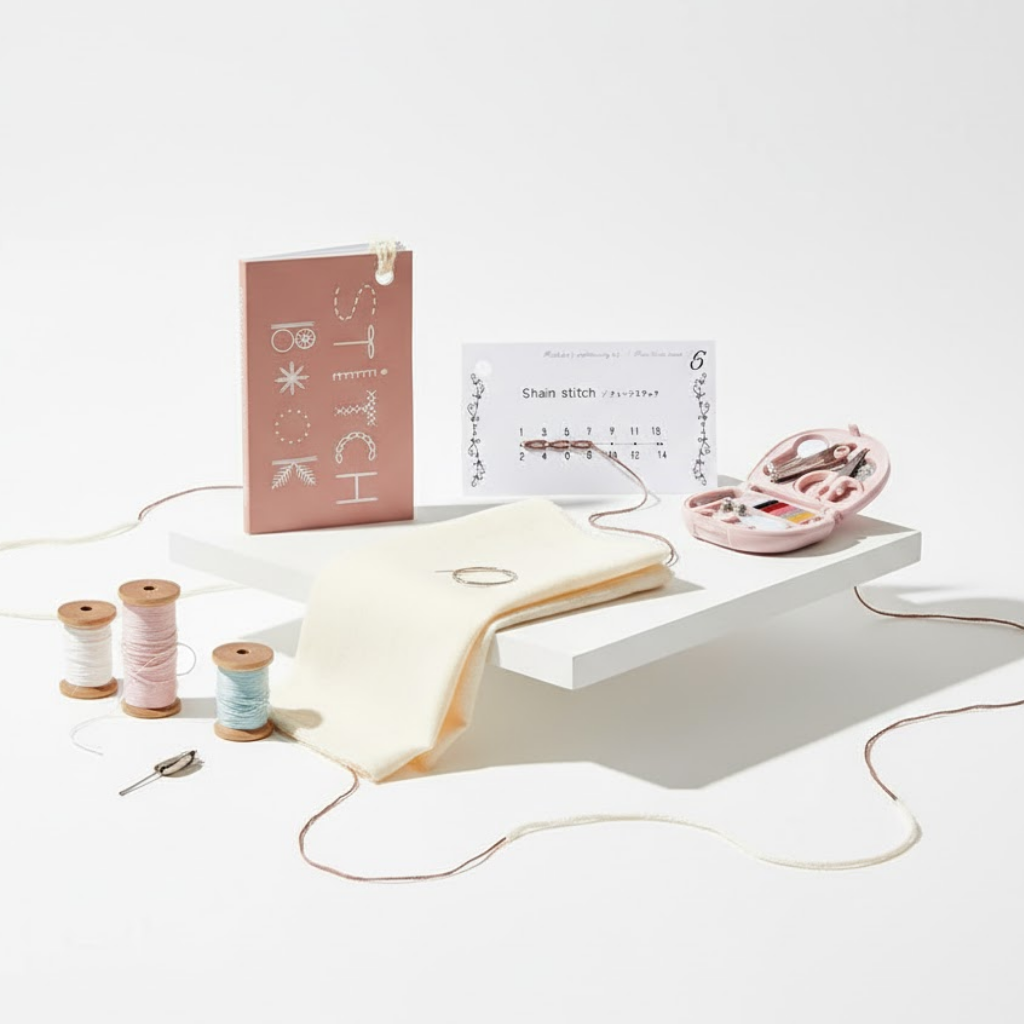 Stitchery – Mini Libro di Ricamo per Progetti Creativi