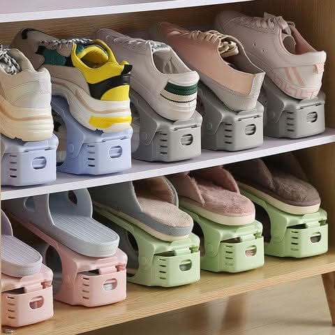 Ottimizza il tuo spazio per le scarpe in un batter d'occhio (x3)