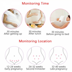 Monitor Fetal Doppler per la Frequenza Cardiaca del Feto - Rilevatore di Suoni del Cuore del Bambino
