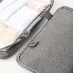 Travelique Organizer da Viaggio per Cosmetici | Compatto e Resistente all'Acqua | Con 4 Scomparti e Gancio a 360° | Per Donne e Uomini