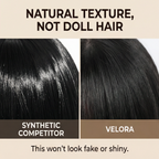 Velora – Topper per Capelli Naturale per Capelli Diradati