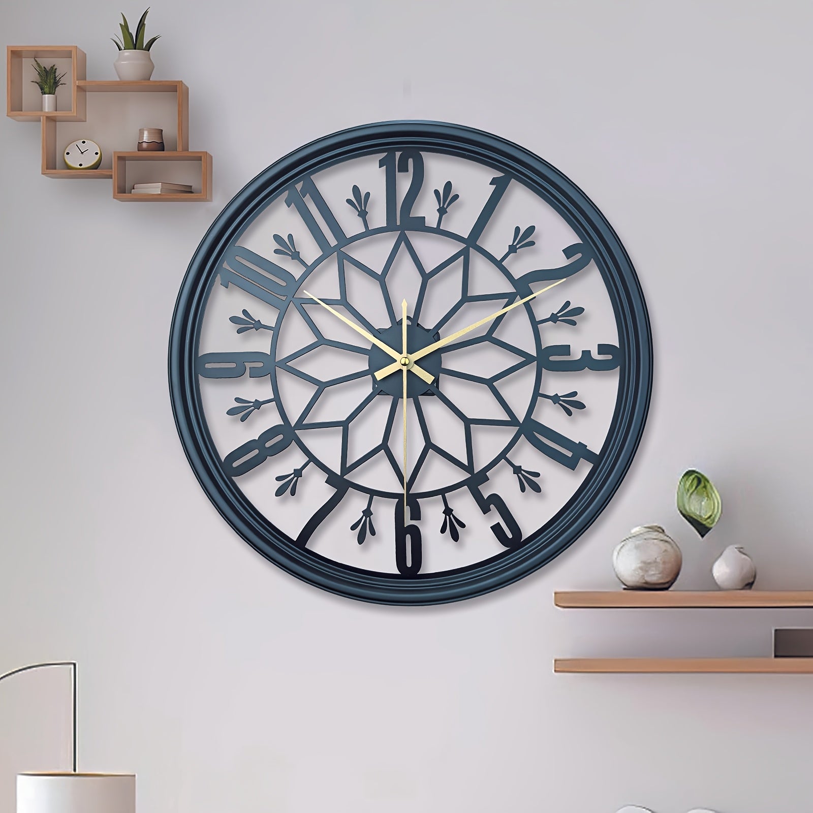 ORENDO OROLOGIO VINTAGE – Accento Murale Silenzioso
