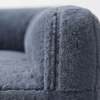 Pawluna – Divano per Animali Domestici in Peluche con Copertura Lavabile