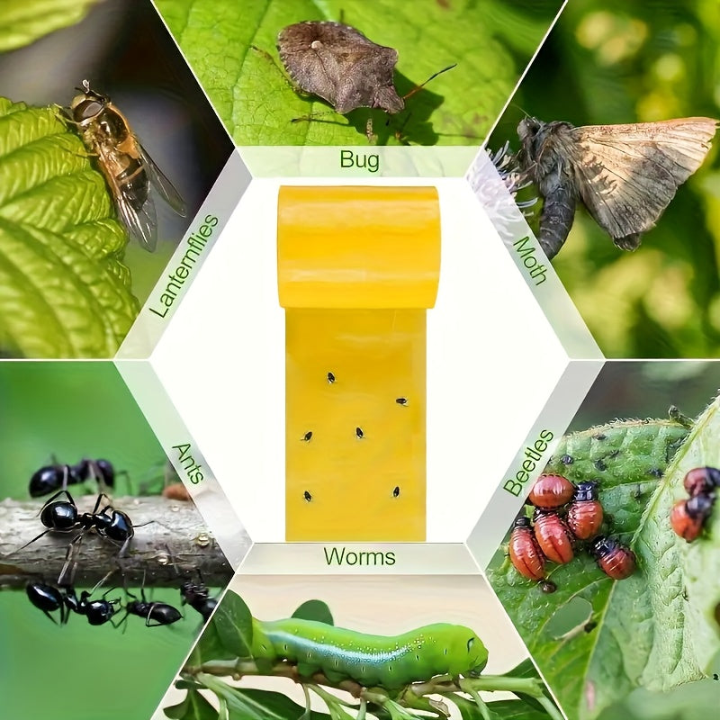 BUGSTRIP – Nastro Barriera Insetti Appiccicoso per Esterni