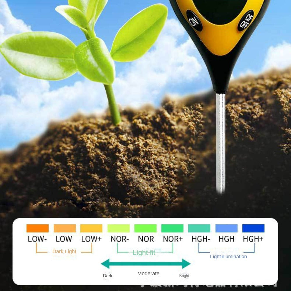 SOILMASTER – Misuratore di Umidità del Suolo Professionale 4-in-1