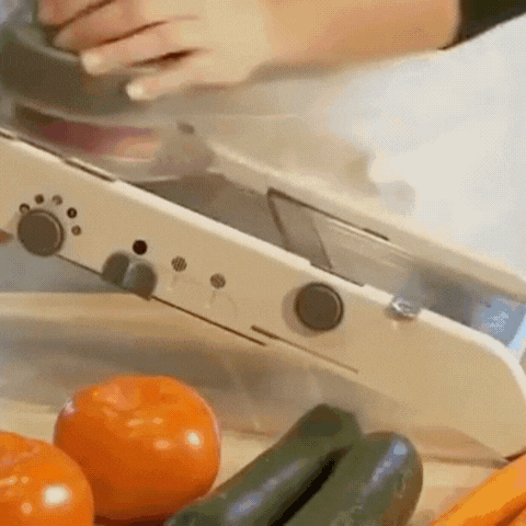 KITCHENWISE - Affettatrice Mandolina in Acciaio Inossidabile 18-in-1