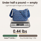 Velora – Borsa a tracolla leggera imbottita