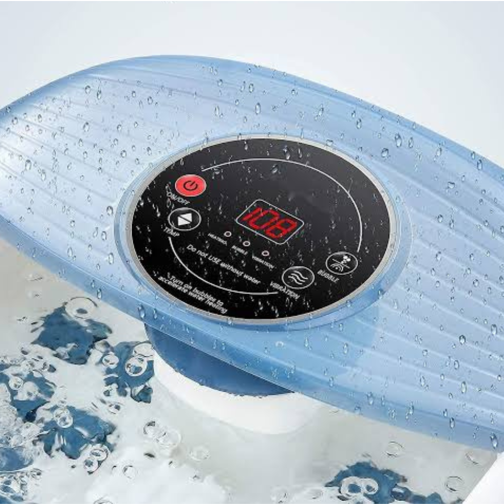 Massaggiatore Vibrante per Pediluvio a Controllo della Temperatura