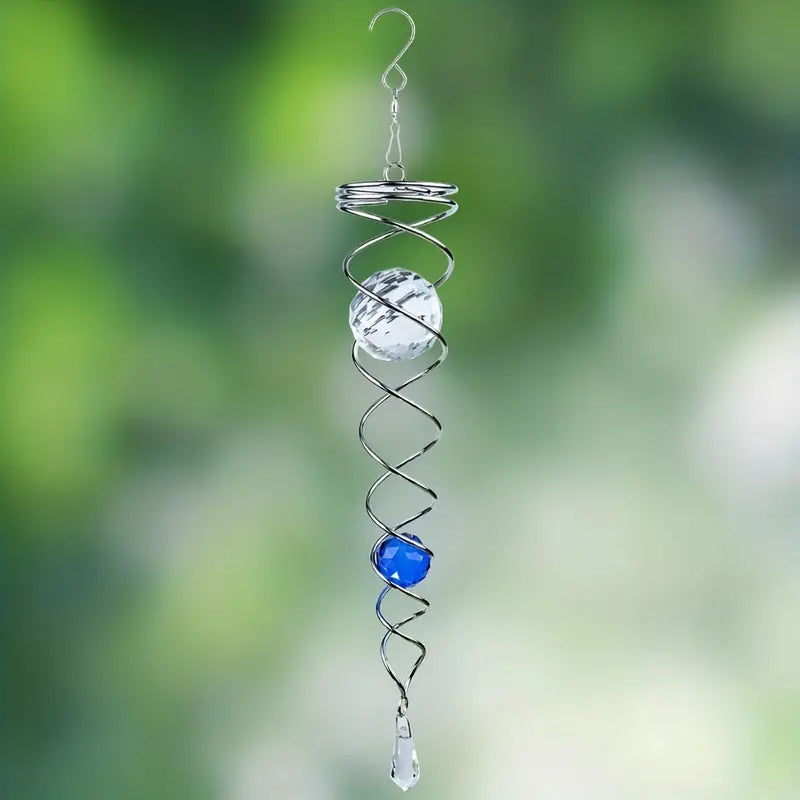 1+1 GRATIS | CrystalTwister - Spirale di Cristallo in Metallo per Windchime