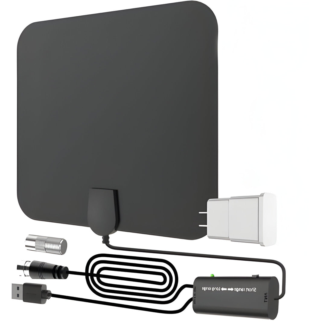 Antenna HDTV Digitale Amplificata Indoor da 300 Miglia con Amplificatore di Segnale