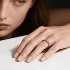 Starfable – Anello a stella rotante in argento sterling S925