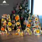 50% SCONTO | FloraLetter - Lettere floreali in resina