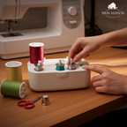 SwiftSewing – Cucitura continua con avvolgitore di bobine portatile e veloce