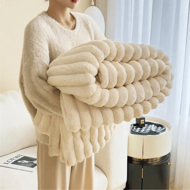 WavePlush - Morbida e calda coperta per coccole a casa