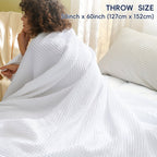 CLOUDWEAVE – Coperta leggera a waffle per un comfort accogliente in tutte le stagioni