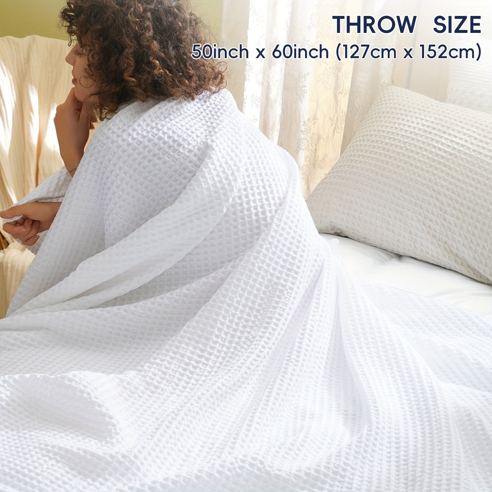 CLOUDWEAVE – Coperta leggera a waffle per un comfort accogliente in tutte le stagioni