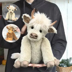 Mucca Highland con Fiori