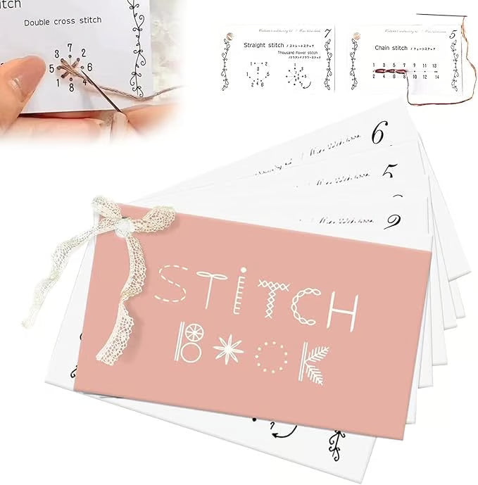 Stitchery – Mini Libro di Ricamo per Progetti Creativi