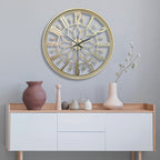 ORENDO OROLOGIO VINTAGE – Accento Murale Silenzioso