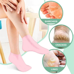 Calze in silicone per piedi morbidi e ben curati