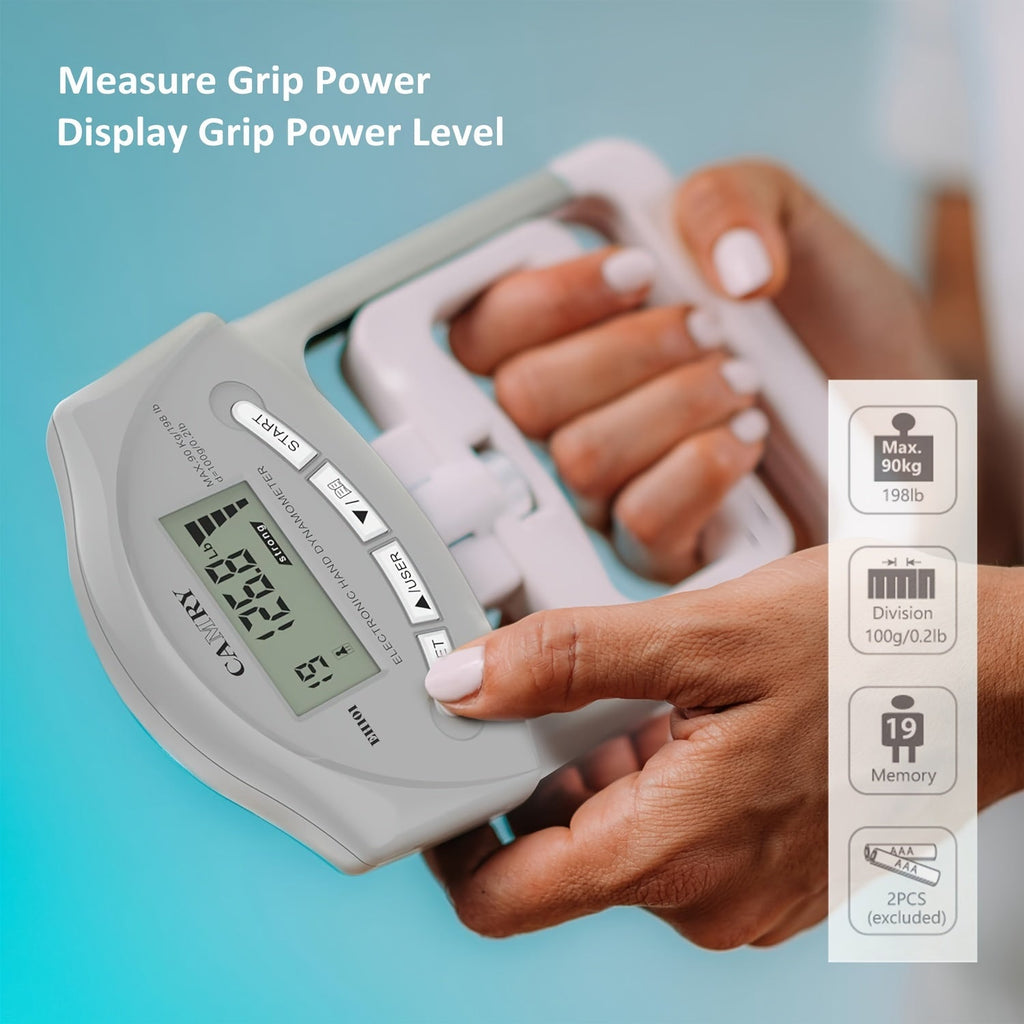 GRIPMETER PRO – Tester Digitale della Forza di Presa con Cattura Automatica
