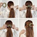 Gripiva - Clip per capelli a nido d'uccello Snap-On per donne