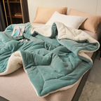 SoftHug - Coperta in pile di lusso e calda
