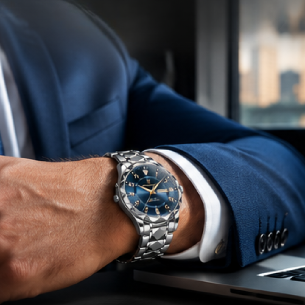 DURAWATCH - Orologio sportivo in titanio impermeabile progettato per durata, precisione e uso attivo quotidiano