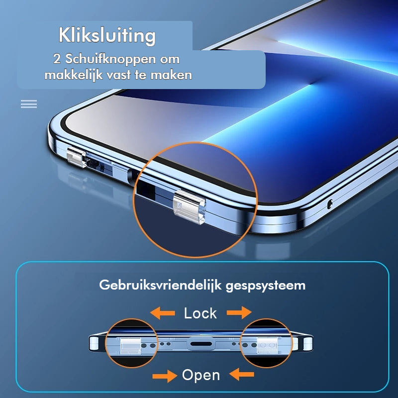 1+1 GRATIS | ShieldFusion - Custodia per iPhone su entrambi i lati