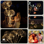 5+5 GRATIS | PartyGlow – Illumina ogni festa con luci a LED a forma di palloncino riutilizzabili e caldi