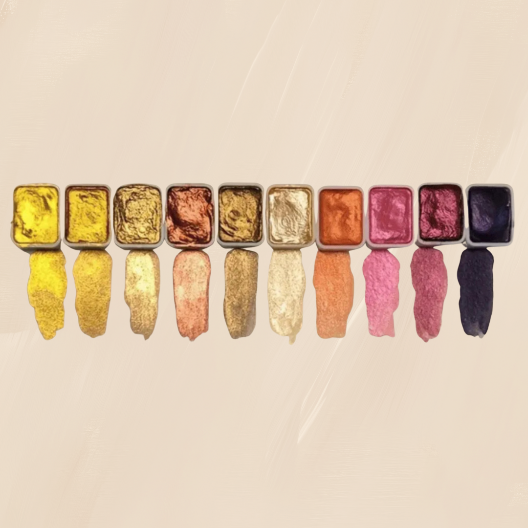 Artisyn - Set di Colori Acquerello Iridescenti