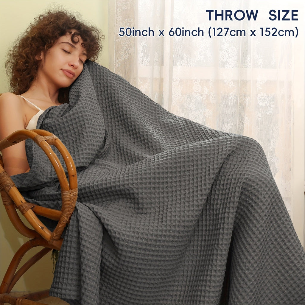 CLOUDWEAVE – Coperta leggera a waffle per un comfort accogliente in tutte le stagioni