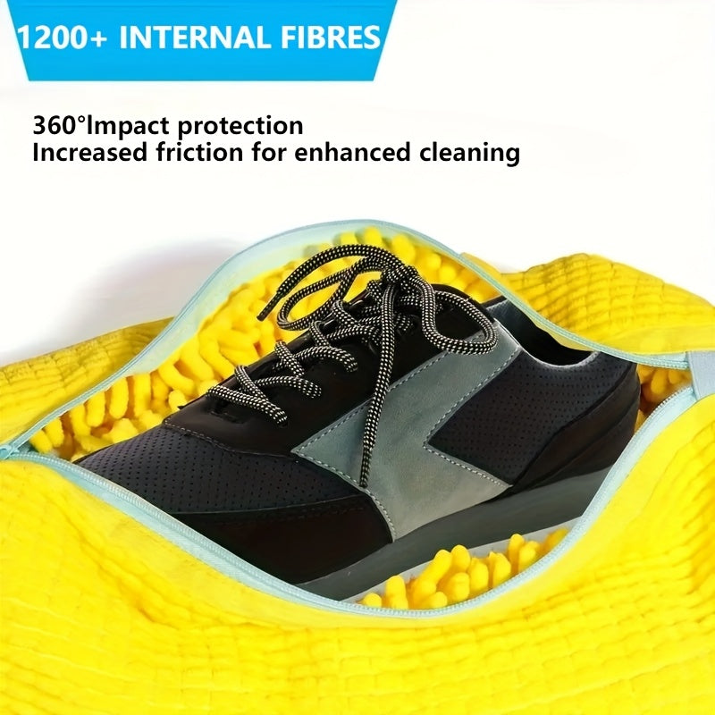SOLESHIELD - Borsa per lavatrice di scarpe pesante con zip e rivestimento protettivo morbido