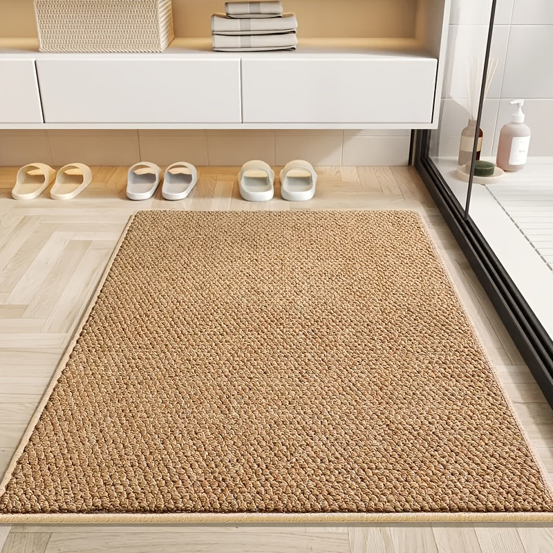 LUMEDWELL - Tappeto d'ingresso decorativo a forma di ananas con superficie testurizzata e design antiscivolo