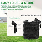 HYDROFLEX – Tubo da Giardino ad Alta Pressione con Ugello