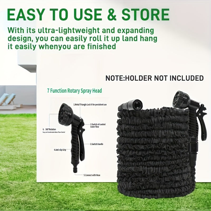 HYDROFLEX – Tubo da Giardino ad Alta Pressione con Ugello