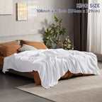 CLOUDSOFT - Coperta in Cotone Ultra-Morbido per Comfort Traspirante Quotidiano
